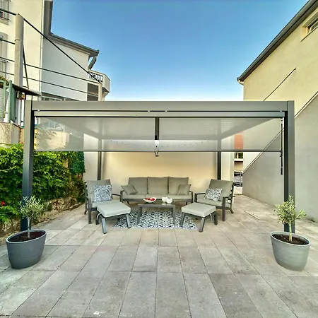 Luxury Sea View 100m From With Sunlit Terrace Okrug Gornji Salena Apartamento *