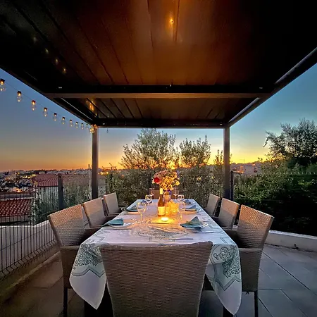 Luxury Sea View 100m From With Sunlit Terrace Okrug Gornji Salena * Trogir