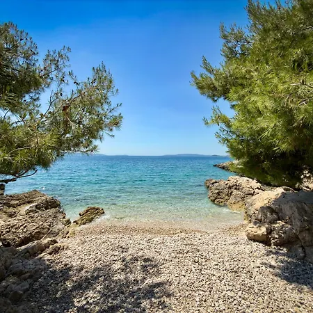 Luxury Sea View 100m From With Sunlit Terrace Okrug Gornji Salena