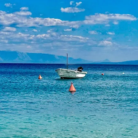 Luxury Sea View 100m From With Sunlit Terrace Okrug Gornji Salena Apartamento Trogir